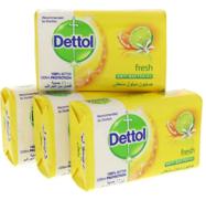 Dettol Soap Anti Bacterial Fresh 4X165gm