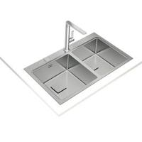 TEKA Zenit RS15 2C 86 Inset Stainless Steel Sink (TEKA-115030015)