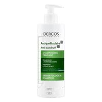 Dercos Anti-Dandruff Shampoo for Normal to Oily Hair 390ml
