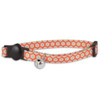 Petmate Aspen Pet Cat Collar 3/8 Inch X 8 - 12 Inch, Retro Flower Orange