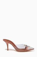 x Ounass Missy 70 Mules in PVC x Ounass Missy 70 Mules in PVC