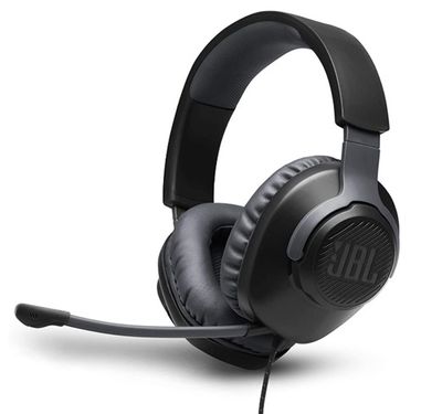 JBL Quantum 100 Gaming Headset,Black JBL Quantum 100 Gaming Headset,Black