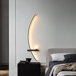 Modern Bedroom Parlor 55/83/105cm LED Wall Lamp Minimalist Stripes Decorative Wall Sconce for Bedroom Bedside Study Home Indoor Lighting 85-265V Lightinthebox