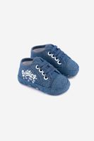 Baby Boys Slip On Spring Shoes  Denim - thumbnail