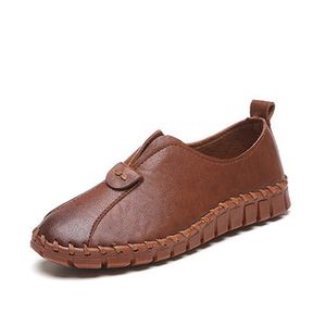Stitching Soft Lazy Flat Shoes