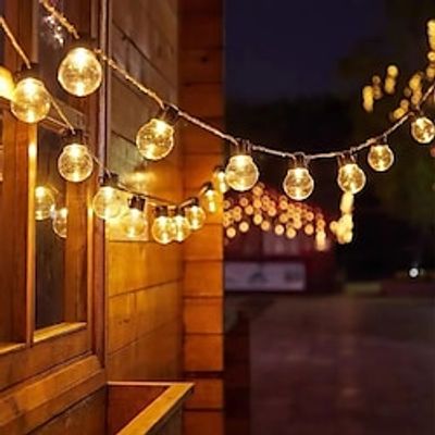 G50 Globe Bulb LED Fairy String Light Outdoor Lights Street Wedding Garden Patio Christmas Decoration Light 220V EU Plug Lightinthebox