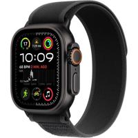 Apple Watch Ultra 2, (2024) GPS + Cellular 49mm, Black Titanium Case with Black Trail Loop