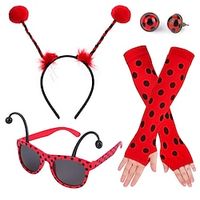 Ladybug Bee Cosplay Costume Funny Costumes Kid's Adults' Women's Girls' Cosplay Halloween Carnival Performance Party Halloween Carnival Masquerade Easy Halloween Costumes Lightinthebox