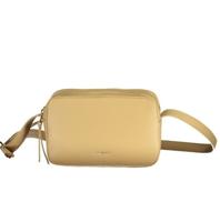 Coccinelle Beige Leather Handbag - CO-29286