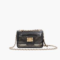 Aldo Quilted Crossbody Bag with Magnetic Closure and Chain Strap