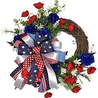 4th Of July Front Door Wreath American Independence Day Wreath Decoration Lightinthebox