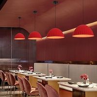 Pendant Lamp E27 Lotus Leaf Nordic Style Cement Hanging Light, Retro Creativity Personality Adjustable Height Living Room Restaurant Bar Cafe Decor Chandelier Gray Lightinthebox - thumbnail