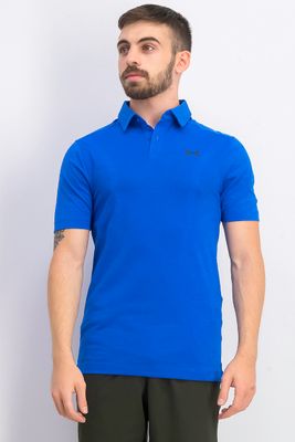 Mens Threadborne Performance Polo Blue Mens Threadborne Performance Polo Blue