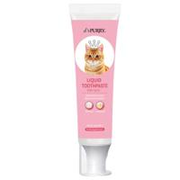 Purry Cat Liquid Toothpaste -Milk Flavour 45g - thumbnail