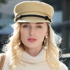 Fashion Casual Cotton Hats with Trim 1PC Casual / Daily Wear Headpiece/New Baby/Thank You/Graduation/Congratulations/Anniversary Headwear miniinthebox
