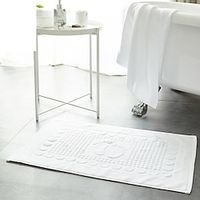 Cotton Floor Towel Absorbent Floor Mat At The Bathroom Door Bathroom Foot Towel Hotel Floor Towel Bath Towel miniinthebox - thumbnail
