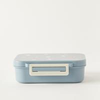 Citron Printed Sectioned Lunch Box with Clip Lock Lid