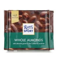 Ritter Sport Whole Almonds Chocolate, 100g