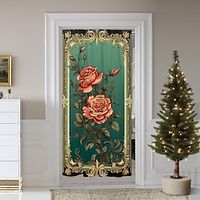Door Cover, 1 Panel Door Curtain with Home Decor for Living Room, Kitchen, Outdoor Lightinthebox - thumbnail