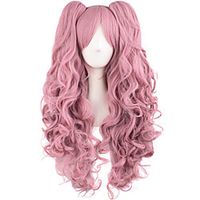 Pink Wig Technoblade Cosplay Cosplay Costume Wig Synthetic Wig Curly Halloween Asymmetrical Wig Long Pink Synthetic Hair 28 inch Women's Pink Lightinthebox - thumbnail