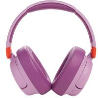 JBL JR460NC Wireless Over-Ear Noise Cancelling Kids Headphones | Pink| 20 Hour Battery| Built-In Mic| Designed for Kids