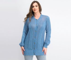 Womens Knit Sweater  Provincial Blue