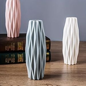 Nordic Plastic Vase, Creative Modern Vases, Nordic Style Flower Arrangement, Simple Flower Vases Decor, Scene Decor, Room Decor, Wedding Supplies, Wedding Favors (Flowers Not Included) Lightinthebox