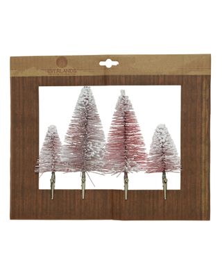 Homesmiths Christmas Brush Mini Tree Snowy
