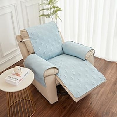 Recliner Chair Cover Quilted for Large Reclining Chair Slipcover Seat Reversible Washable Protector with Elastic Adjustable Straps for Kids Pets miniinthebox Recliner Chair Cover Quilted for Large Reclining Chair Slipcover Seat Reversible Washable Protector with Elastic Adjustable Straps for Kids Pets miniinthebox