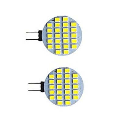 2pcs 2 W LED Bi-pin Lights 200 lm G4 6 LED Beads SMD 5730 Warm White Natural White White 9-30 V miniinthebox