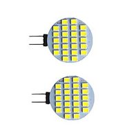 2pcs 2 W LED Bi-pin Lights 200 lm G4 6 LED Beads SMD 5730 Warm White Natural White White 9-30 V miniinthebox - thumbnail