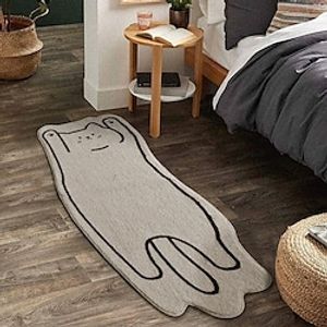 Cute Pattern Area Rugs Carpet Living Room Mat Bedroom Home Non-Slip Polyester Floor Mats Doormats for Home Decor,Machine Washable miniinthebox