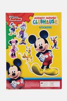 Mickey Mouse Club House 6 Pcs Stickers  Yellow Combo - thumbnail