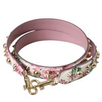 Dolce Gabbana Pink Floral Handbag Accessory Shoulder Strap - WMB309