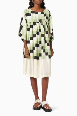 Louis Short Garden Dress in Silk Louis Short Garden Dress in Silk