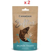 Canagan Softies Grain-Free Salmon Cat Treats 50g (Pack of 2)