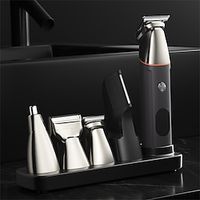 Waterproof Electric Shaver Household Men's Hair Clipper Multifunctional Electric Nose Hair Clipper Set Lightinthebox - thumbnail