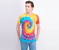 Mens Tie Dye T-Shirts  Orange Combo - thumbnail