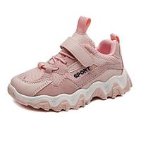 Unisex Sneakers Comfort Mesh Lace up Big Kids(7years ) Daily Pink Orange Gray Spring Summer miniinthebox - thumbnail