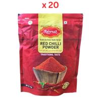 Rehmat Red Chilli Powder 1Kg Pack of 20