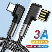 USB C Cable 0.5m(1.5Ft) 3.3ft 6.6ft USB C to USB C 3 A Charging Cable Fast Charging High Data Transfer Nylon Braided Durable 2 in 1 For Macbook Samsung Xiaomi Phone Accessory miniinthebox USB C Cable 0.5m(1.5Ft) 3.3ft 6.6ft USB C to USB C 3 A Charging Cable Fast Charging High Data Transfer Nylon Braided Durable 2 in 1 For Macbook Samsung Xiaomi Phone Accessory miniinthebox