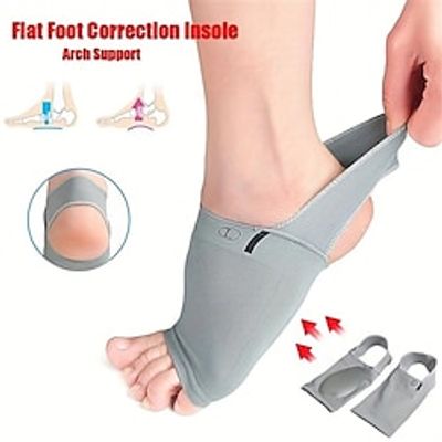 1pair Arch Support Sleeves for Flat Foot and Plantar Fasciitis Relief - Compression Arch Support Brace for Men and Women - Ideal for Night and Home Use - Replace Regularly Lightinthebox