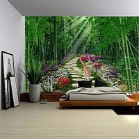 Landscape Bamboo Forest Hanging Tapestry Wall Art Large Tapestry Mural Decor Photograph Backdrop Blanket Curtain Home Bedroom Living Room Decoration Lightinthebox