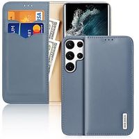 Phone Case For Samsung Galaxy Wallet Card S22 S22 Plus S22 Ultra Wallet Card Holder Flip Solid Colored PU Leather Genuine Leather TPU miniinthebox Phone Case For Samsung Galaxy Wallet Card S22 S22 Plus S22 Ultra Wallet Card Holder Flip Solid Colored PU Leather Genuine Leather TPU miniinthebox