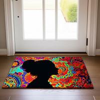 Boho Silhouette Woman Doormat Non-Slip Oil Proof Rug Indoor Outdoor Mat Bedroom Decor Bathroom Mat Entrance Rug Door Mat Lightinthebox