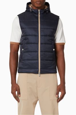 Padded Gilet in Nylon Padded Gilet in Nylon