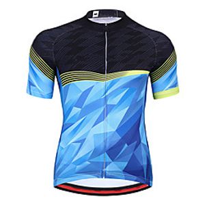 21Grams Men's Long Sleeve Cycling Jersey Spandex Red Blue 3D Bike Top Mountain Bike MTB Road Bike Cycling Quick Dry Moisture Wicking Sports Clothing Apparel  Athleisure Lightinthebox