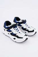 Kids Boys PV850YSC 850 Lace Up Classic Sneakers White/Black/Blue Kids Boys PV850YSC 850 Lace Up Classic Sneakers White/Black/Blue