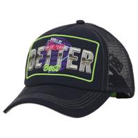 B180 Good Better Best Unisex Trucker Cap Navyblue