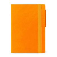 Legami Small Weekly Diary with Notebook 18 Month 2022/2023 (9.5 x 13 cm) - Mango